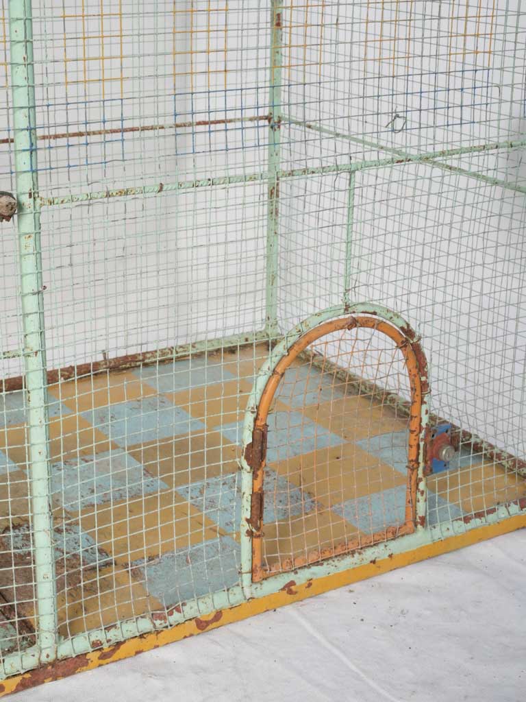 Mid-century playful garden aviary