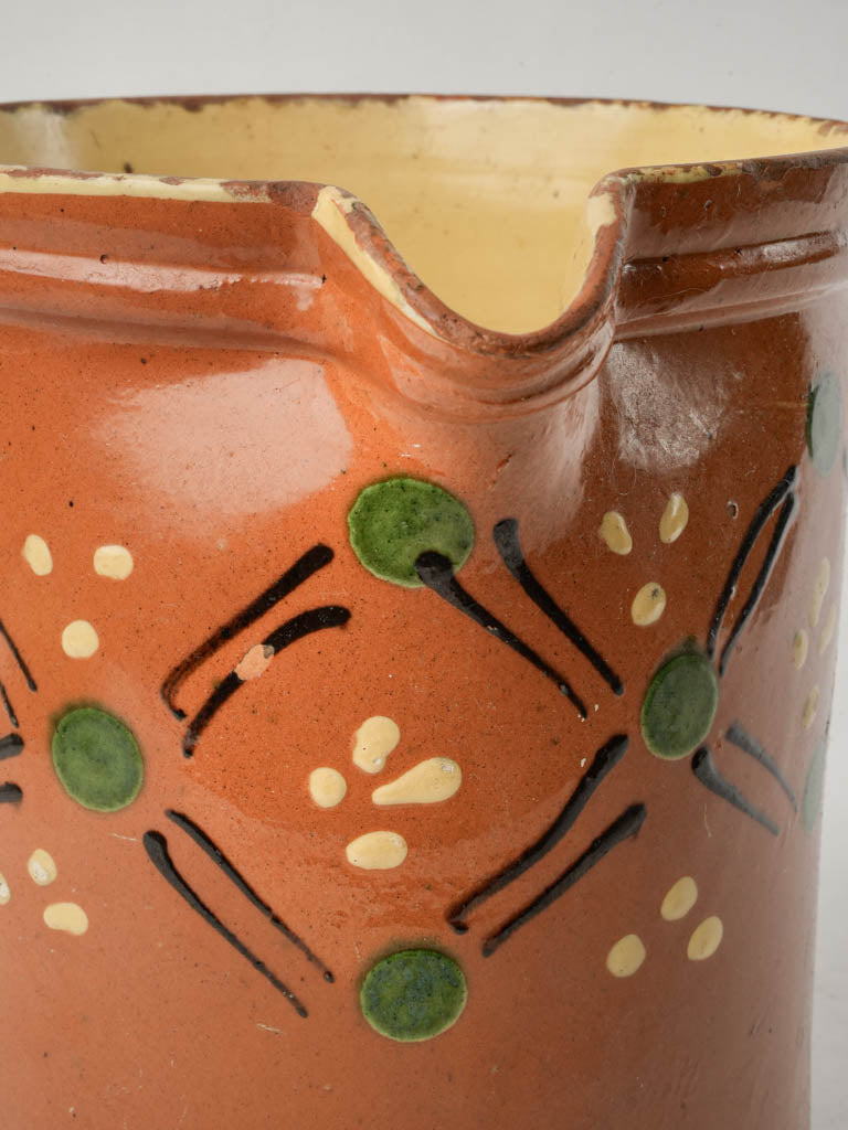 Traditional functional decorative earthenware