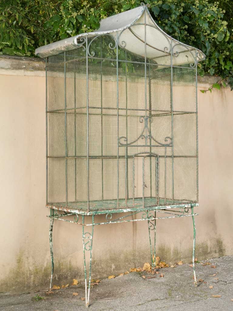 Vintage wrought iron table