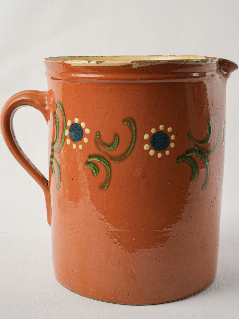 Vintage floral French pottery