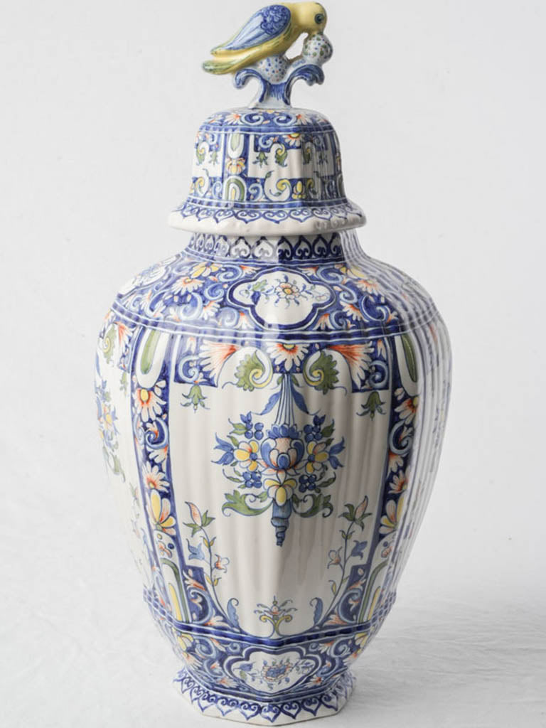 Crafted Northern European ceramic jar