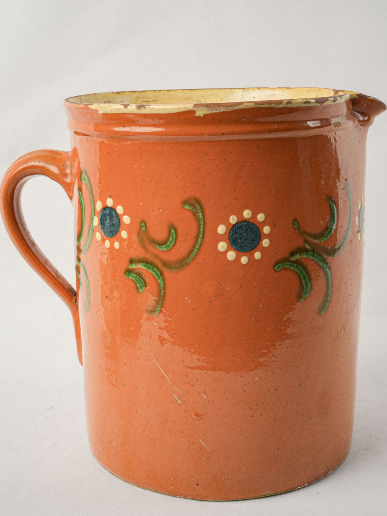 Age-worn Savoy clay pitcher