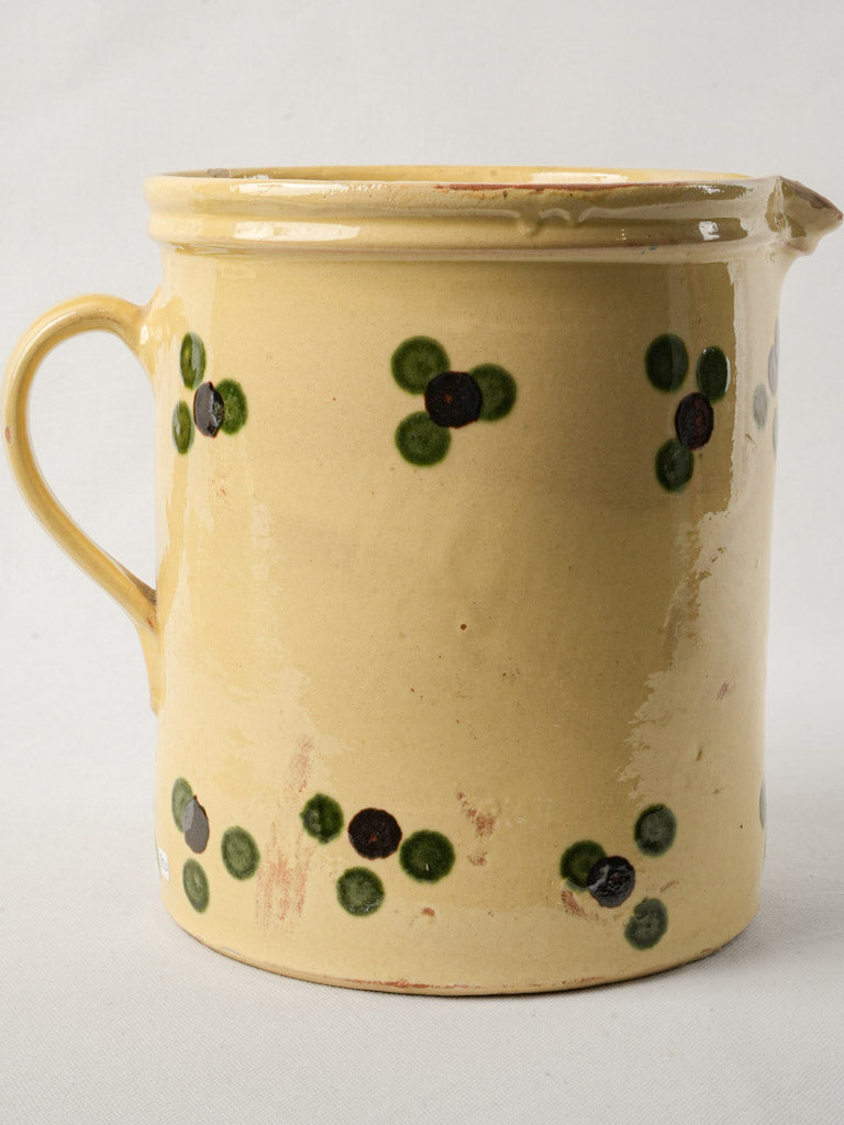 Glossy Terracotta Antique Milk Pitcher