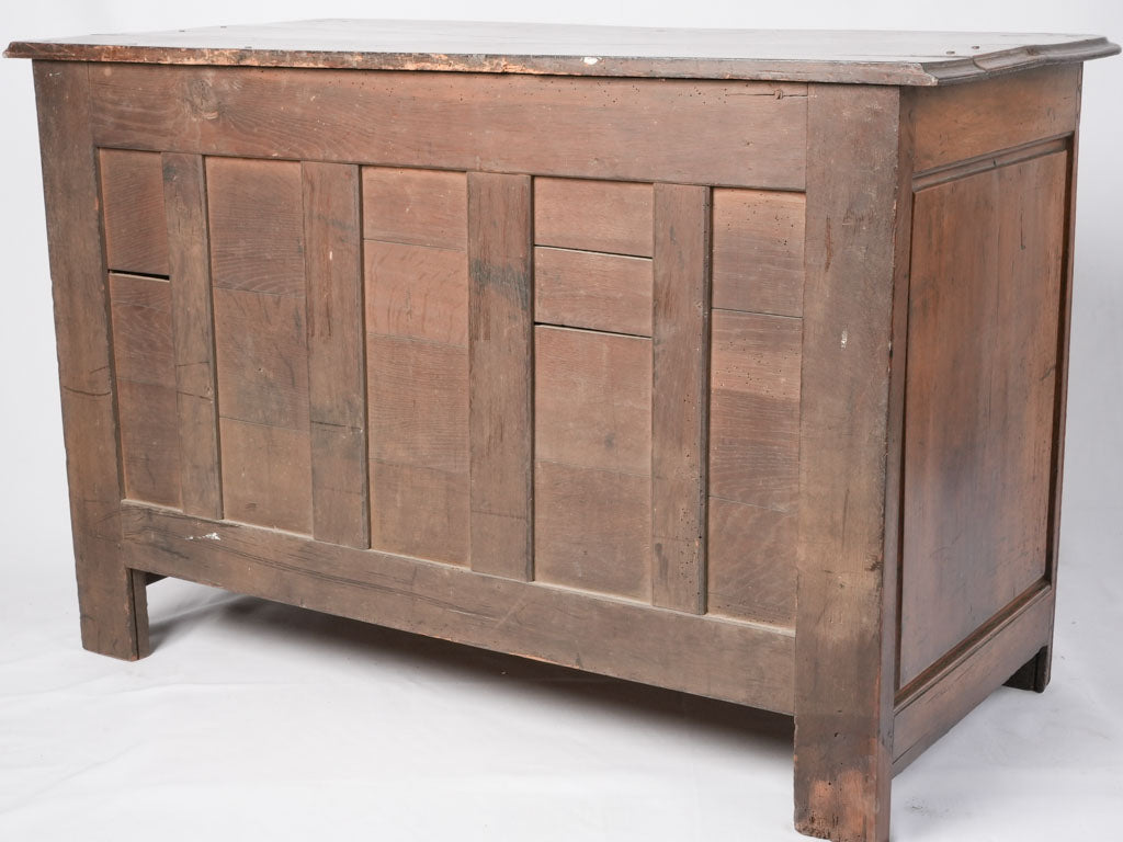 Re-varnished early-century walnut commode