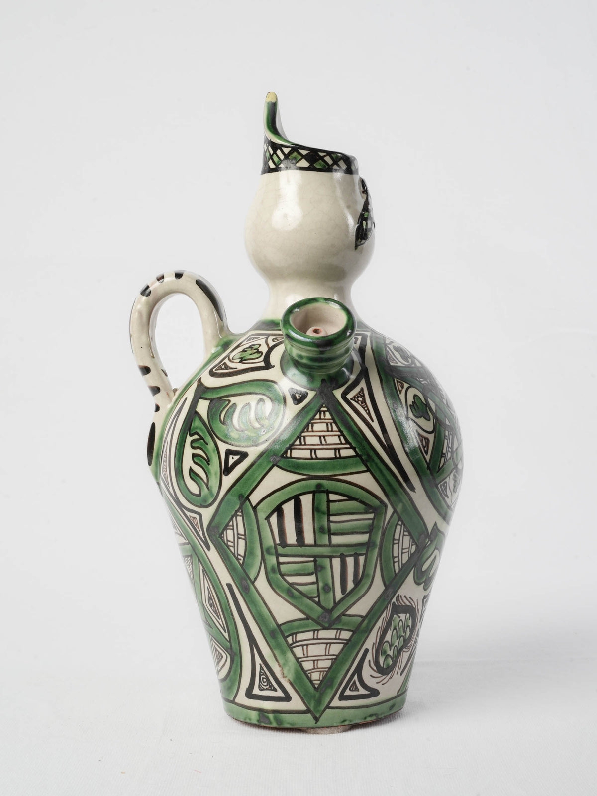 Folk-inspired Spanish ceramic ornament