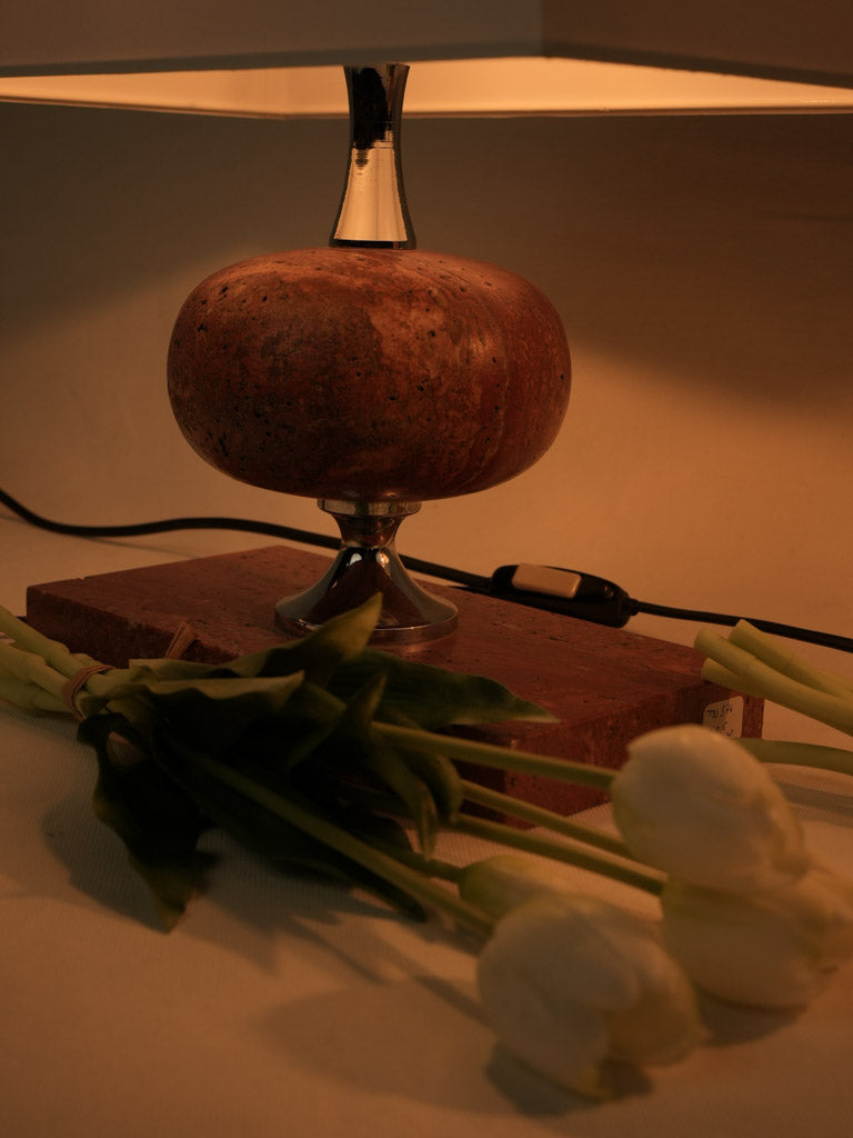Chic vintage Philippe Barbier lamps