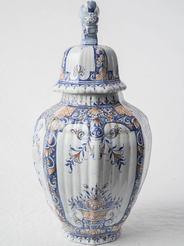 Hand-painted classic pharmacy vessel