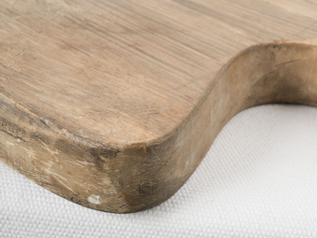 Classic long beechwood serving board