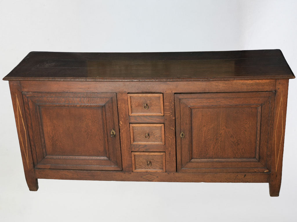 Late 19th Century French Oak Buffet - 72¾"