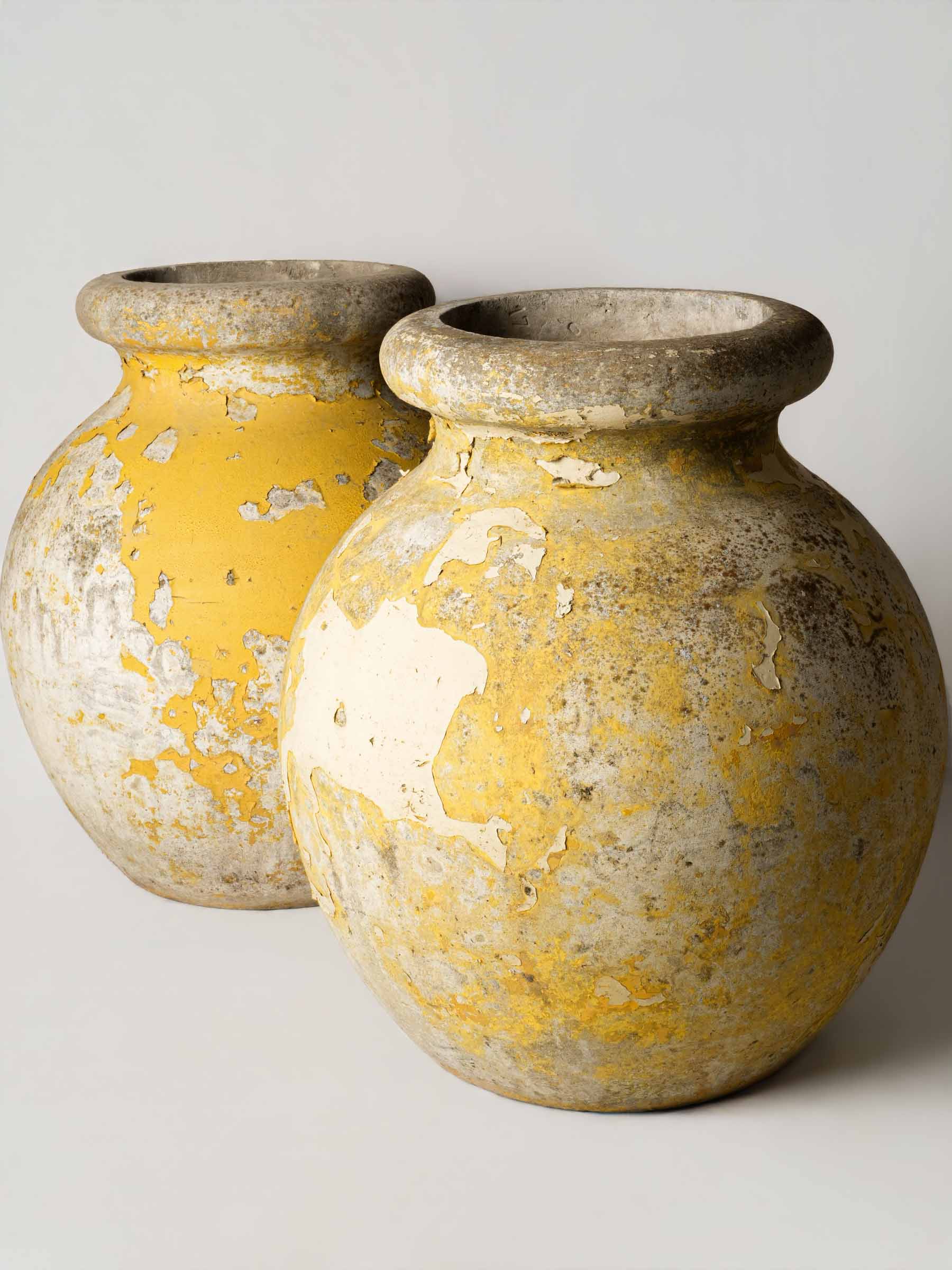 4 Olivette fiber cement planters attributed to Willy Guhl 27½"