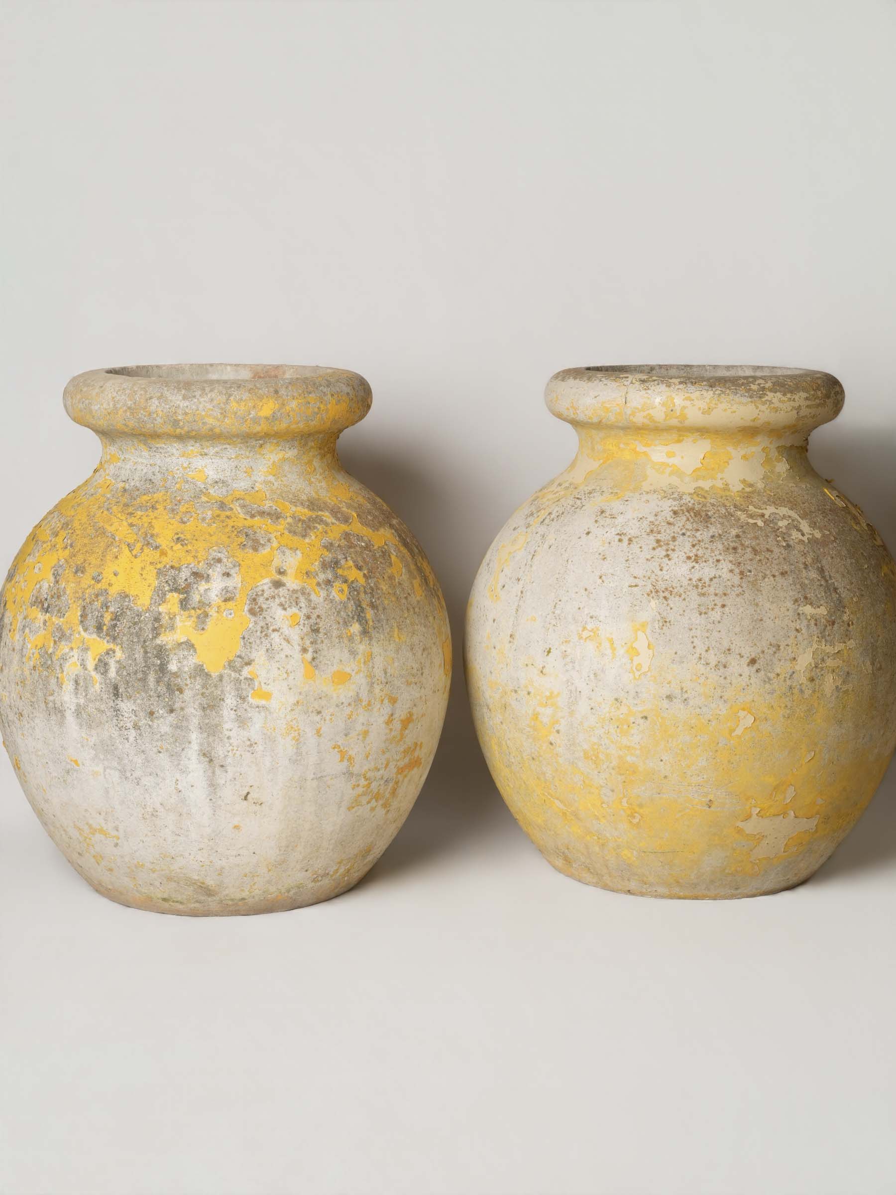 4 Olivette fiber cement planters attributed to Willy Guhl 27½"