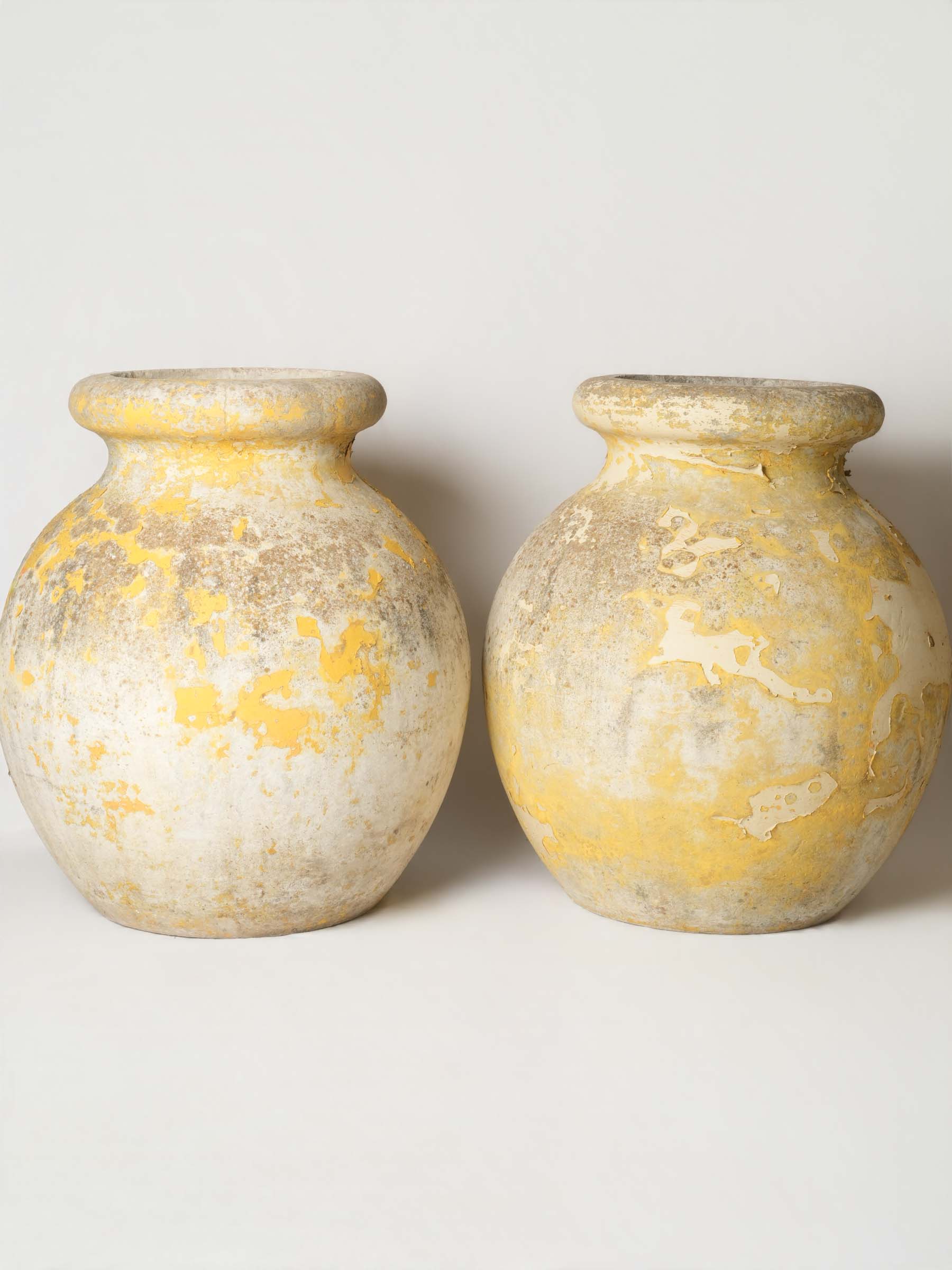 4 Olivette fiber cement planters attributed to Willy Guhl 27½"