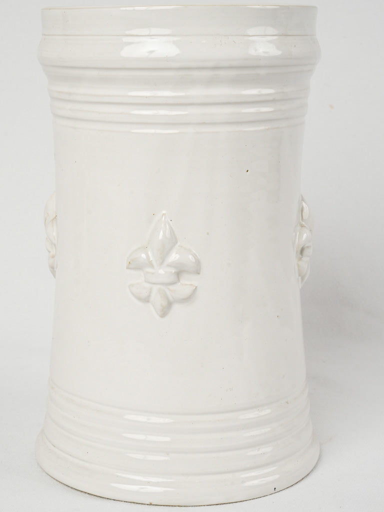 Ornate French ceramic vase