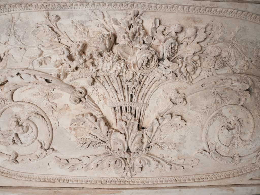 Salvaged wooden room sculptural feature