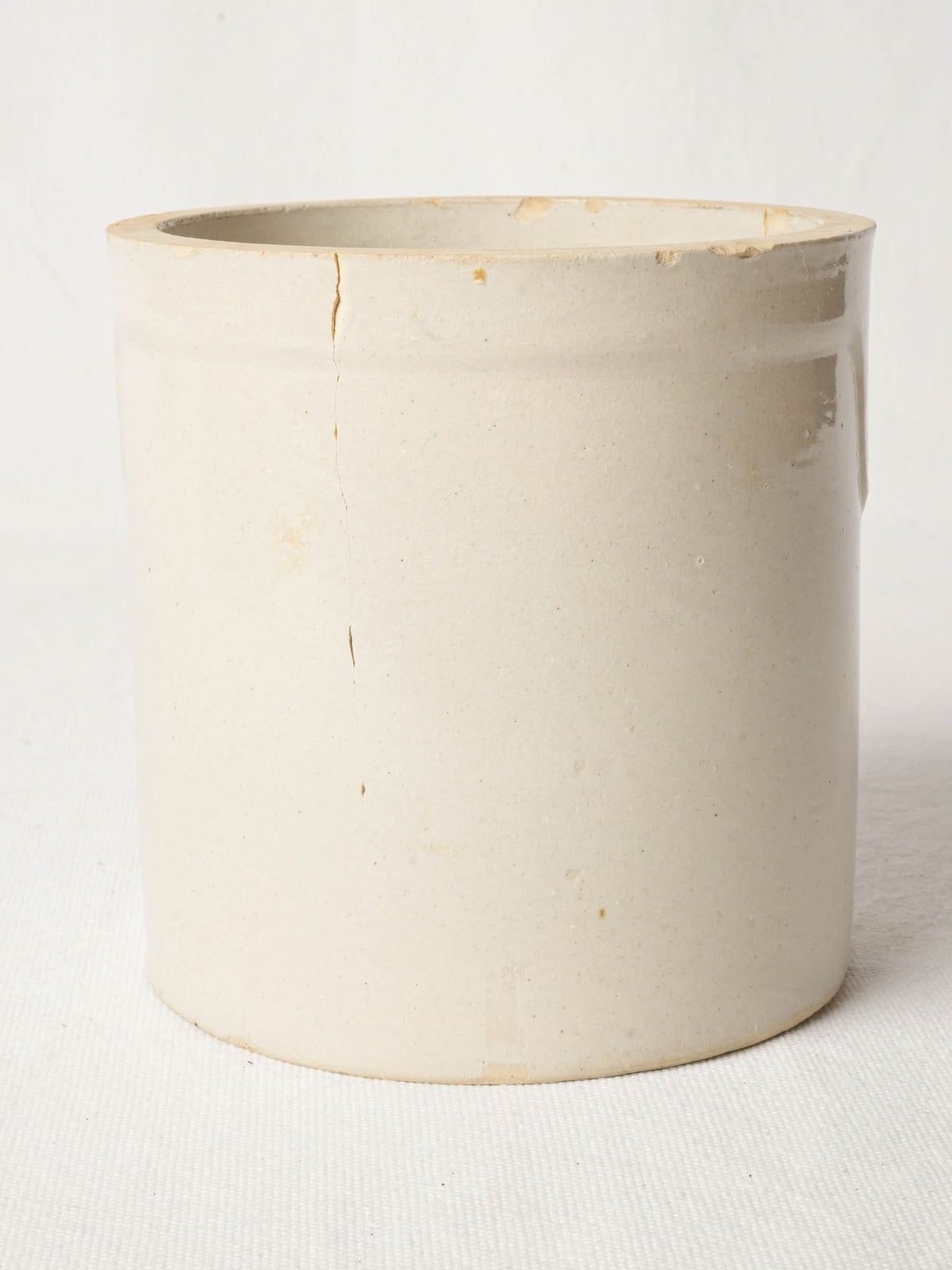 Antique Stoneware Pot - Wisconsin Butterine Co. 6"