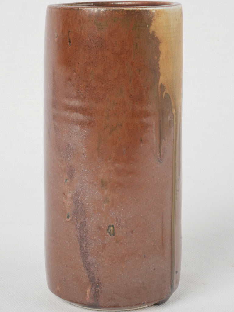 Unique 1970s handmade French vase