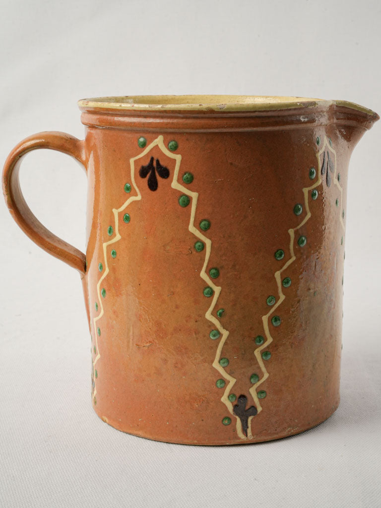 Bold sturdy ceramic jug