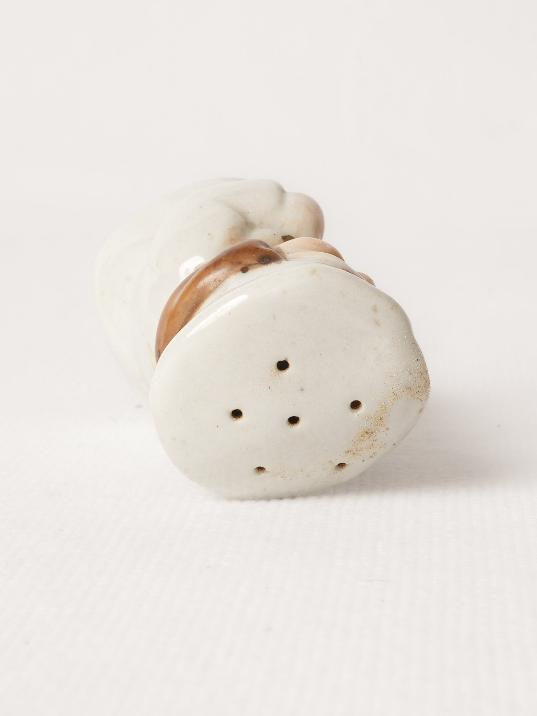 Vintage Ceramic Pepper Shaker - Cook Figurine