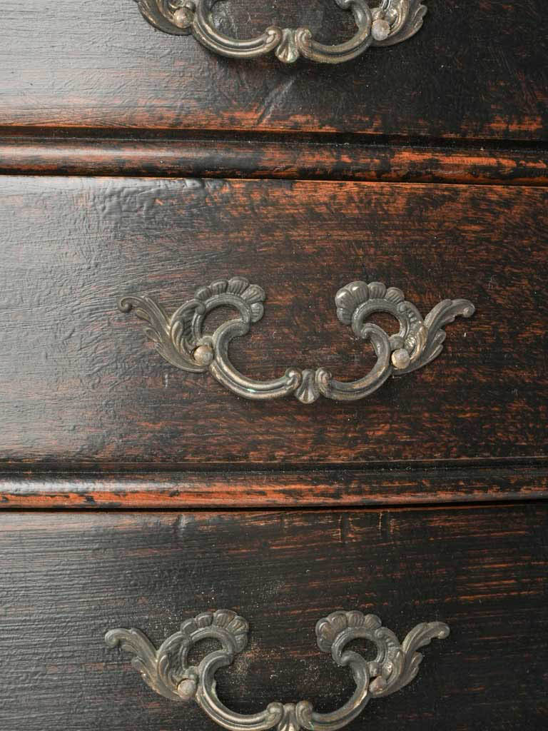 Graceful bedside tables with drawers