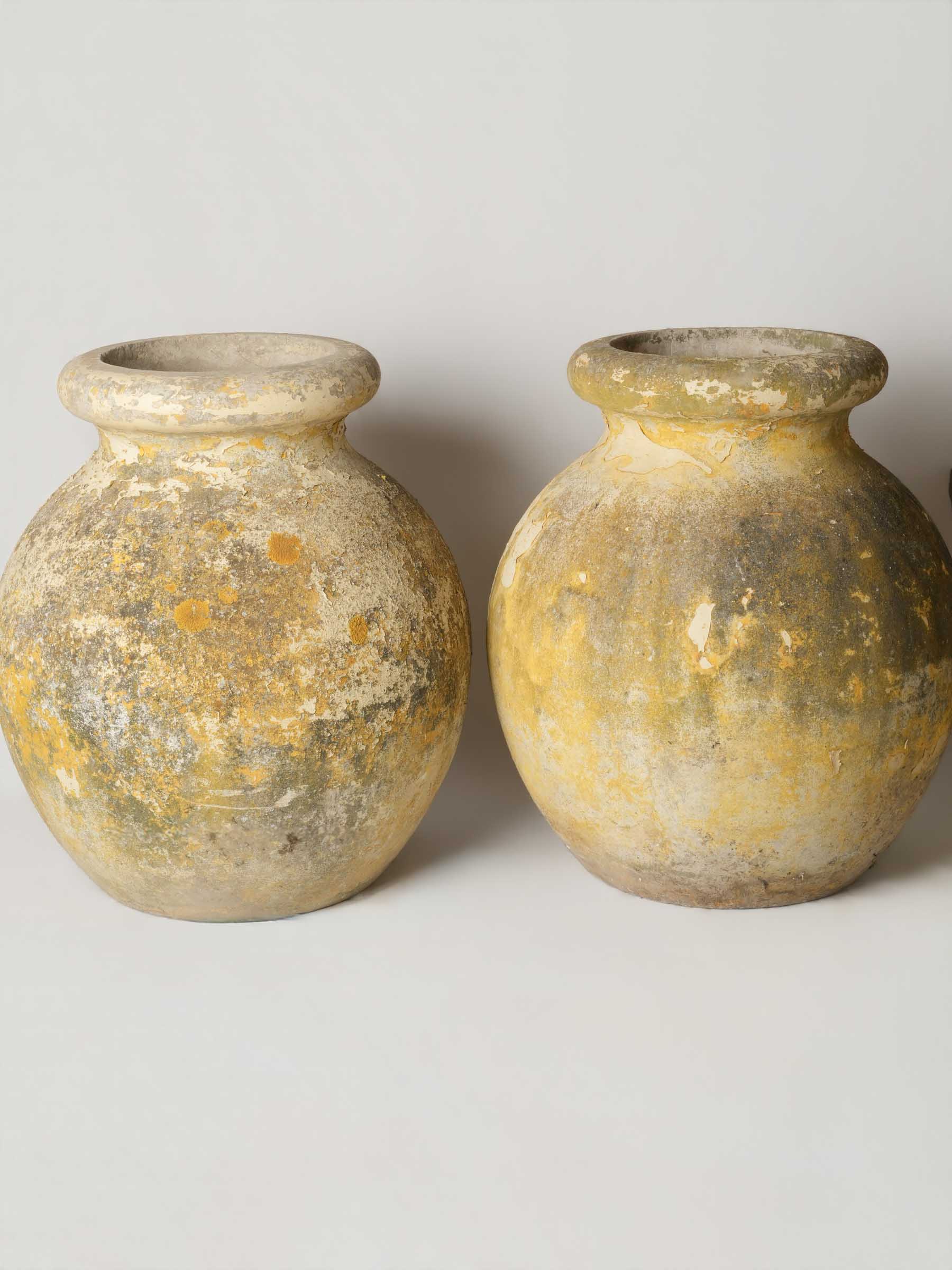 4 Olivette fiber cement planters attributed to Willy Guhl 27½"