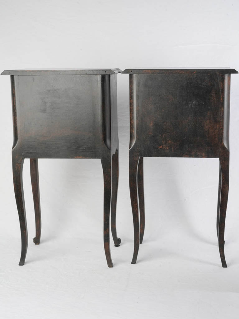 Lightweight sturdy wooden nightstands