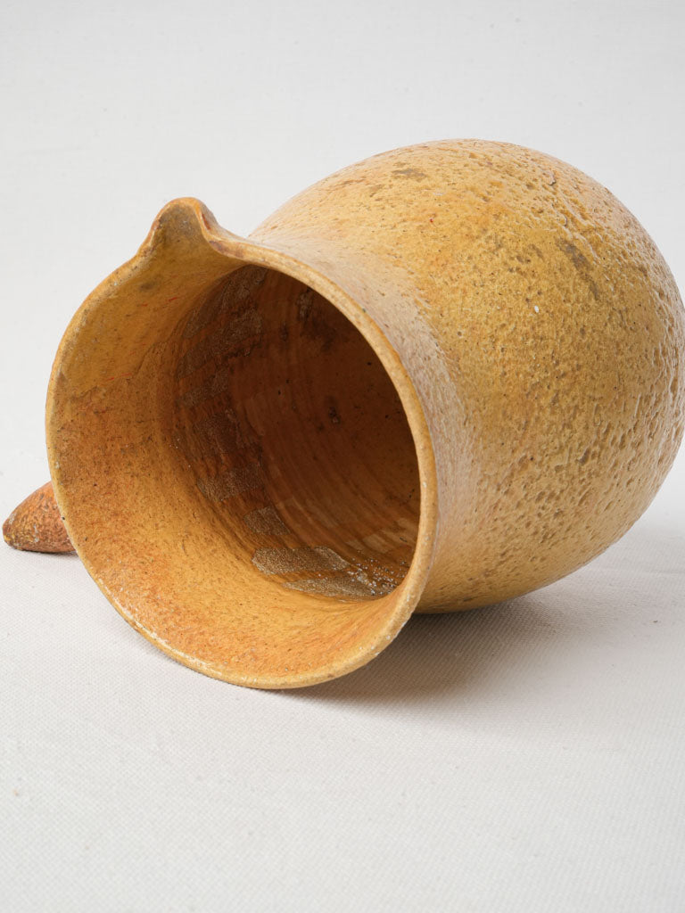 Decorative mid-century ceramic pitcher