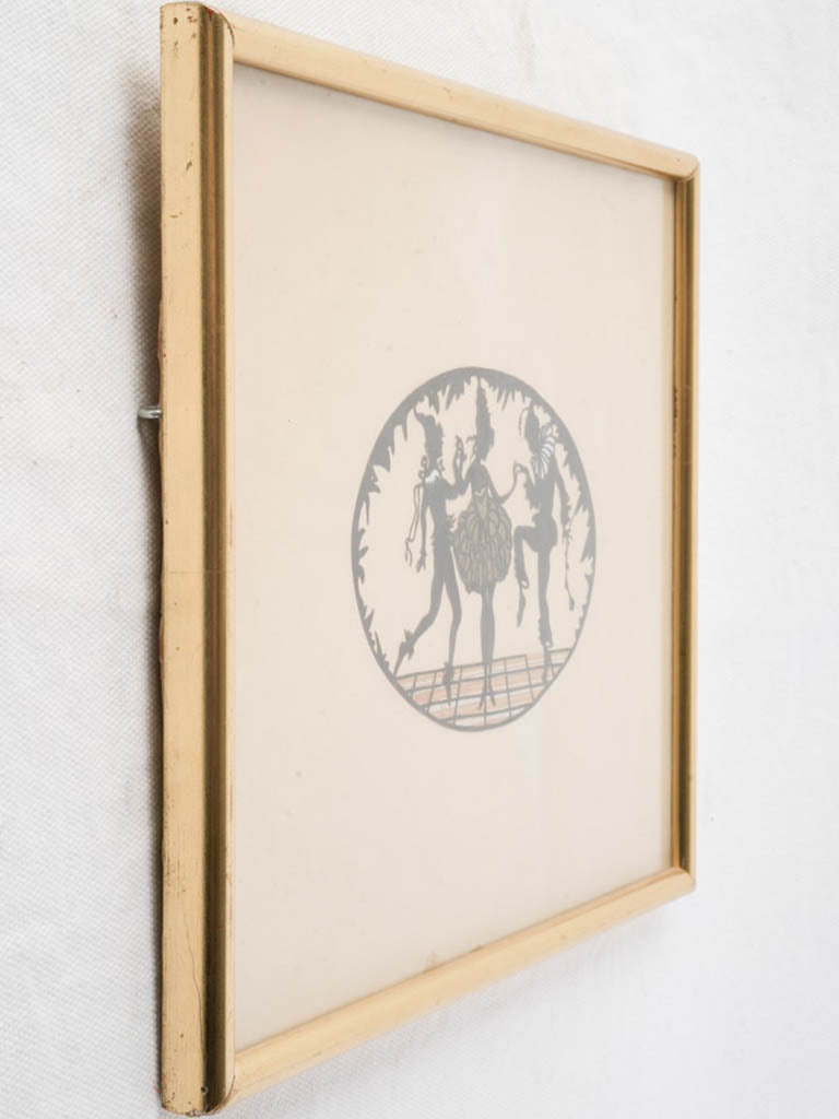 Antique Gilt Frame Picture