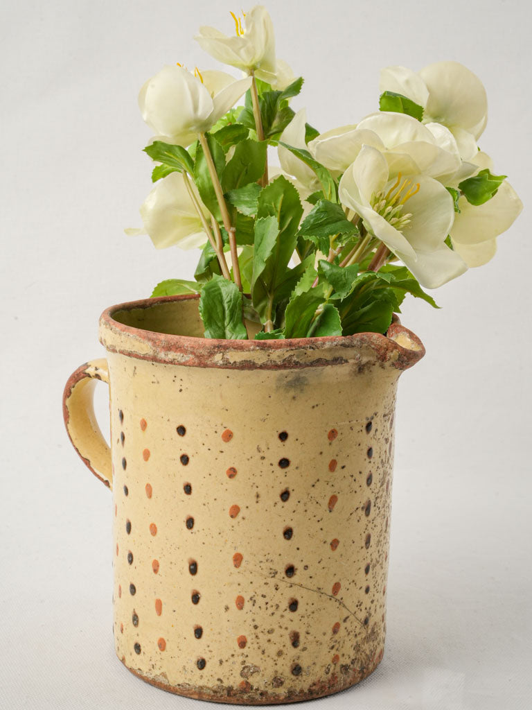 Charming Savoyard terracotta jug