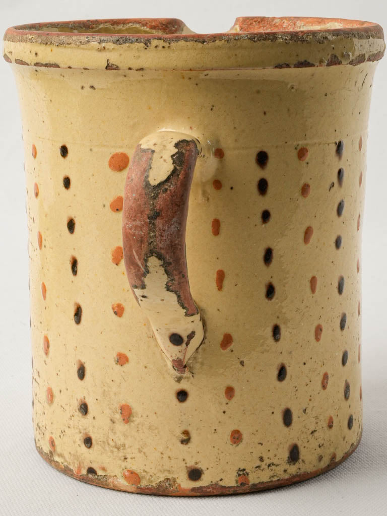 Vintage farmhouse ceramic pitcher