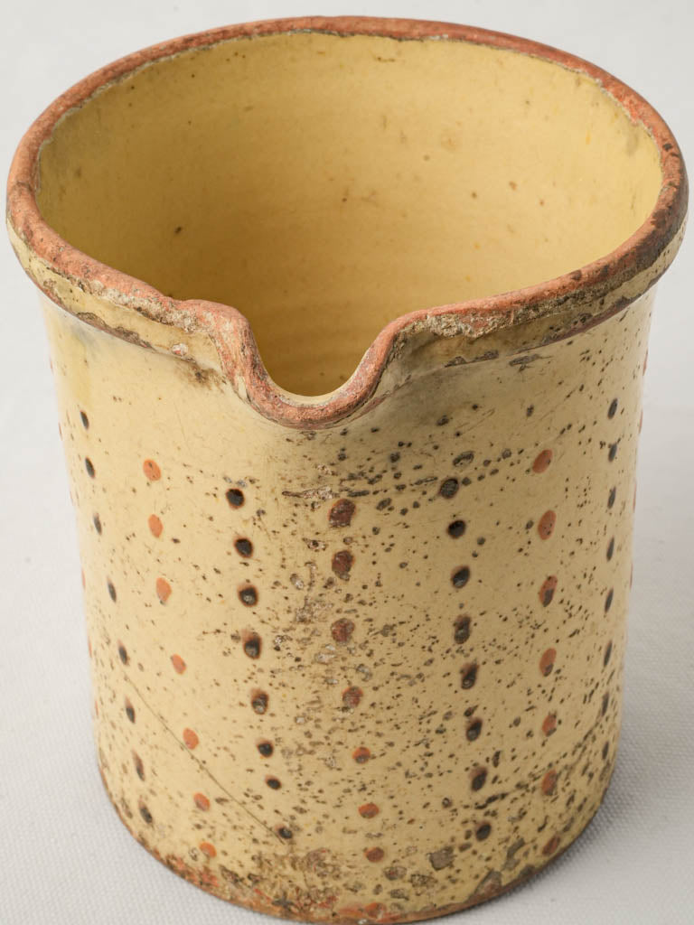 Authentic weathered French jug