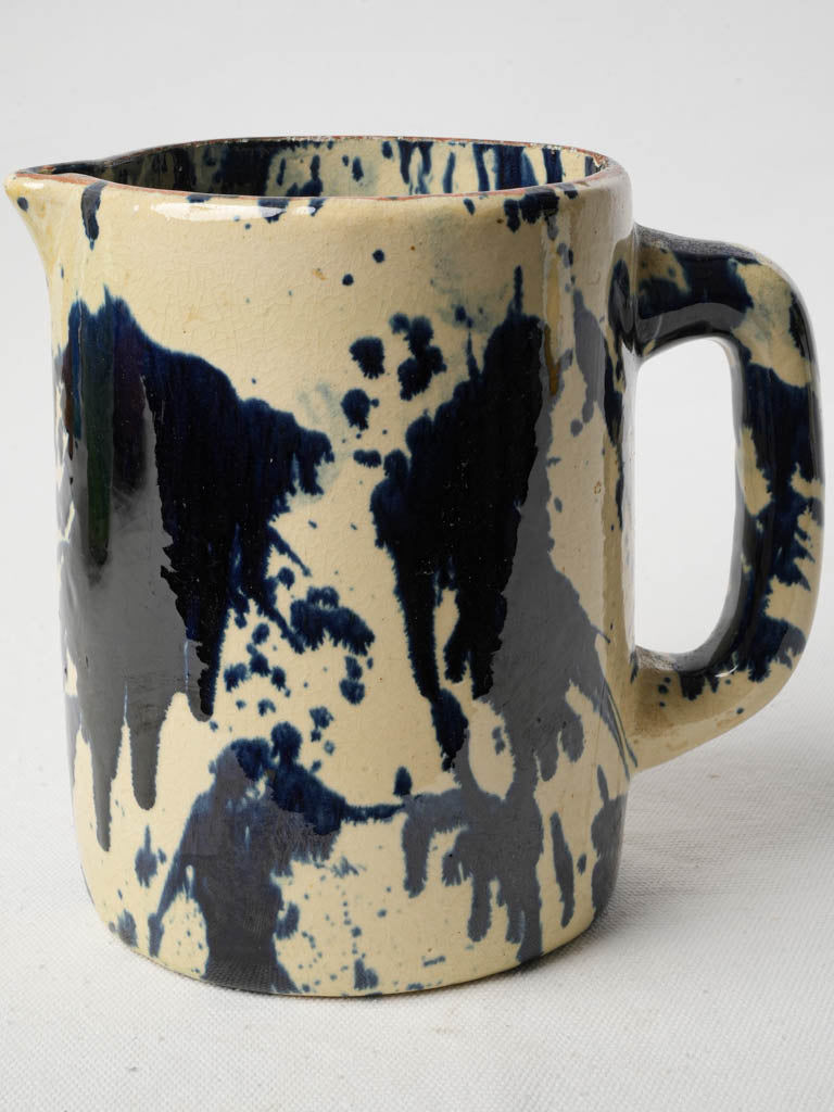 Bold inkblot effect Savoy vase