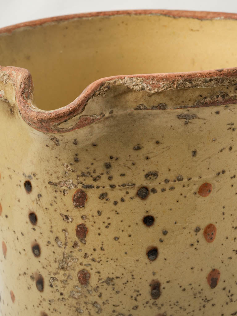 Artistic decorated European pitcher