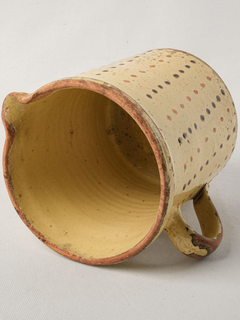 Shabby chic decorative vessel