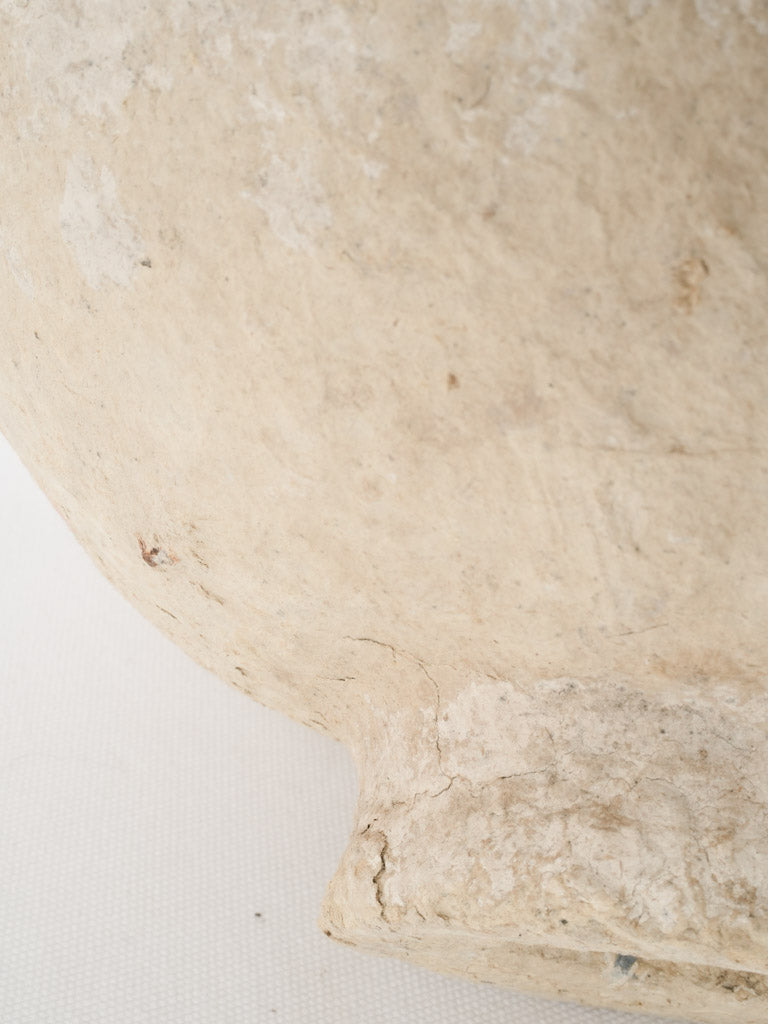 Round footed bowl - paper mache 6¾"