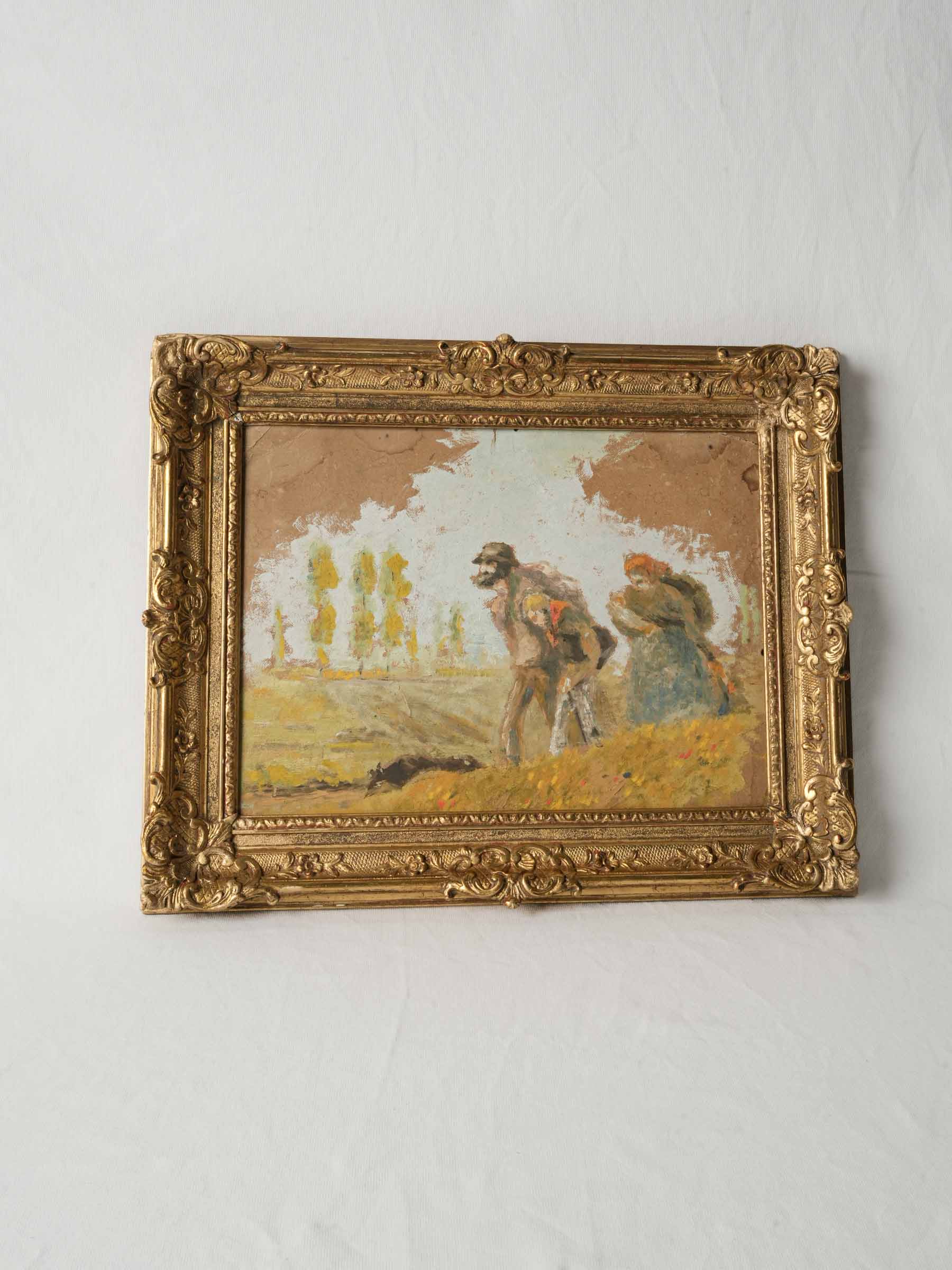 Luminous early-20th-century painting
