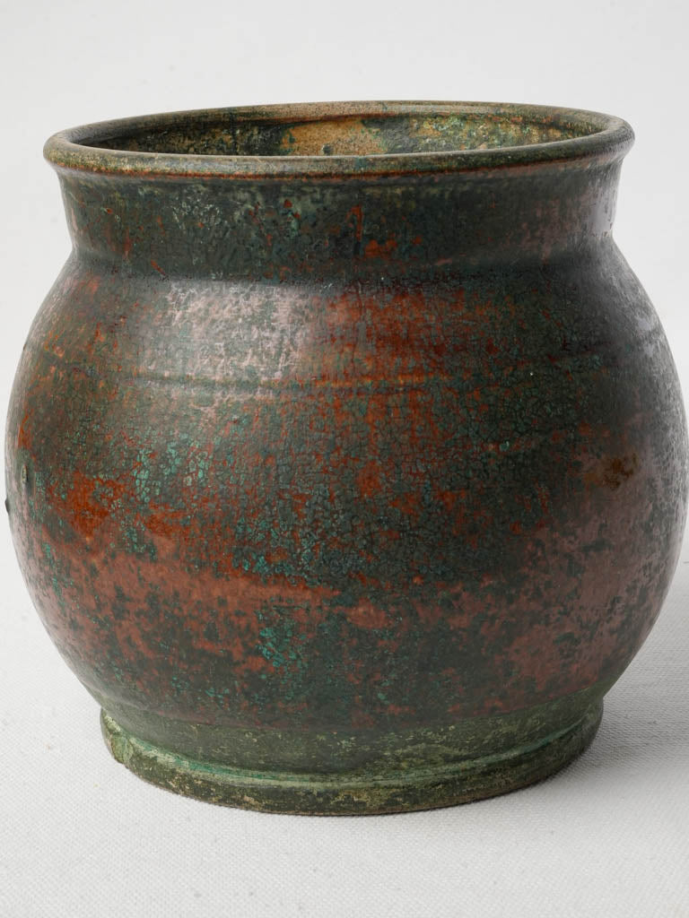Artisanal Patina Clay Vessel
