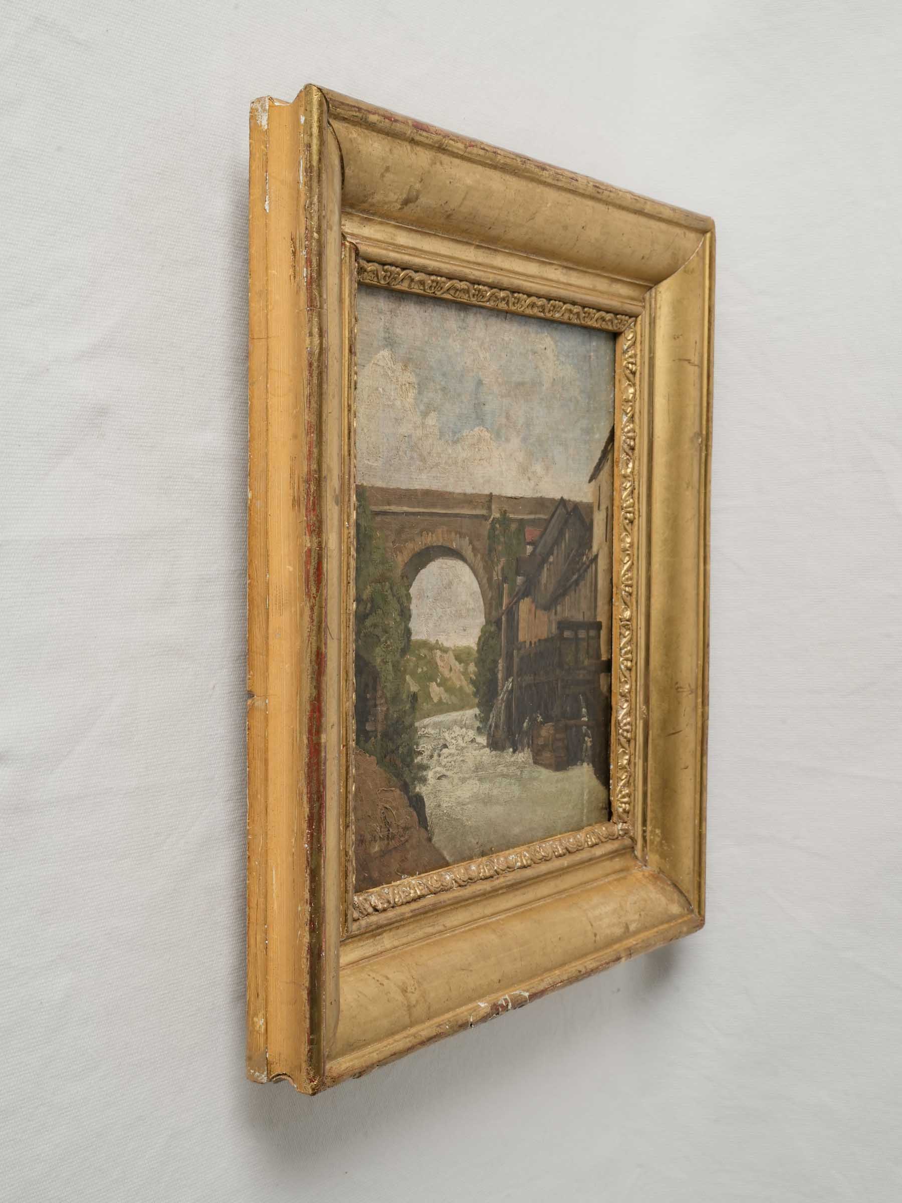 Naïve perspective paper canvas.