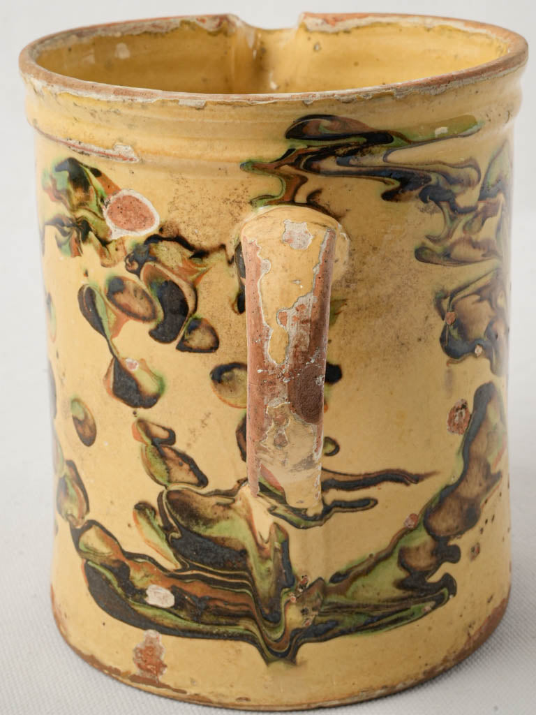 Handcrafted antique farmhouse jug