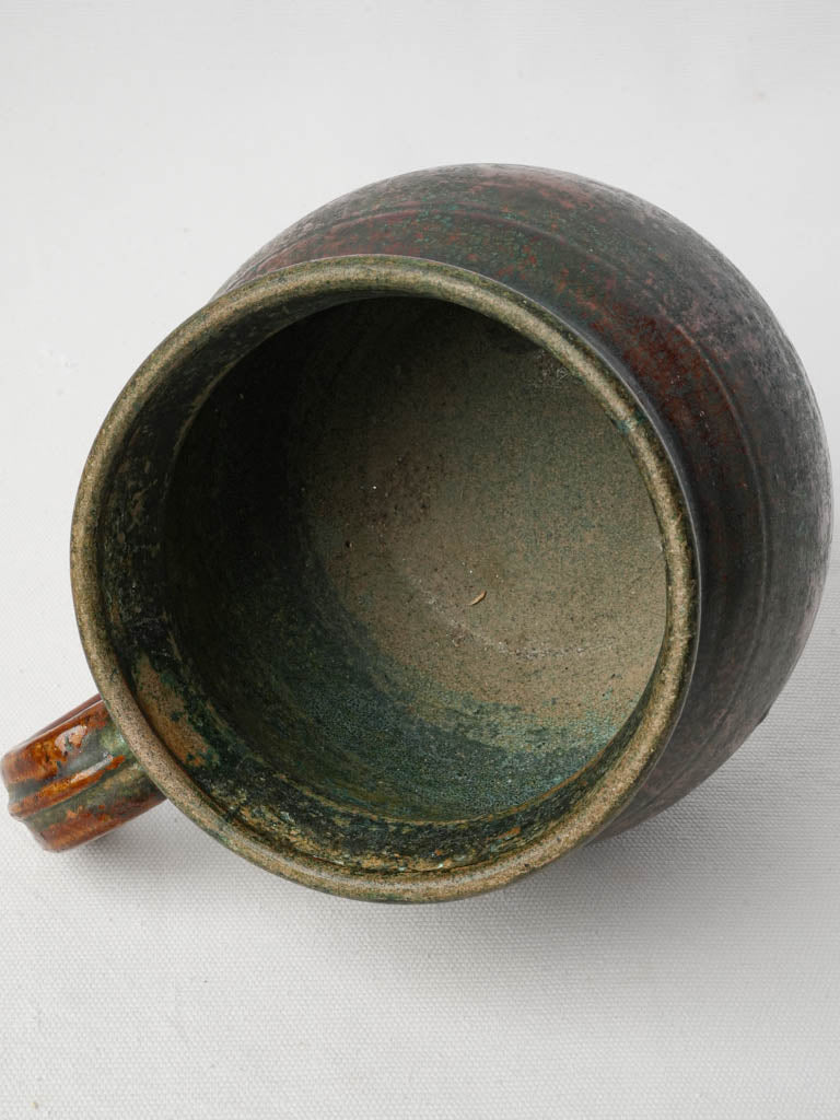 Elegant Verdigris Earthenware