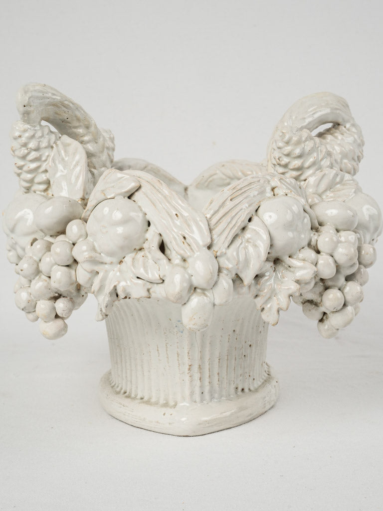 Weathered Malicorne fruit bowl