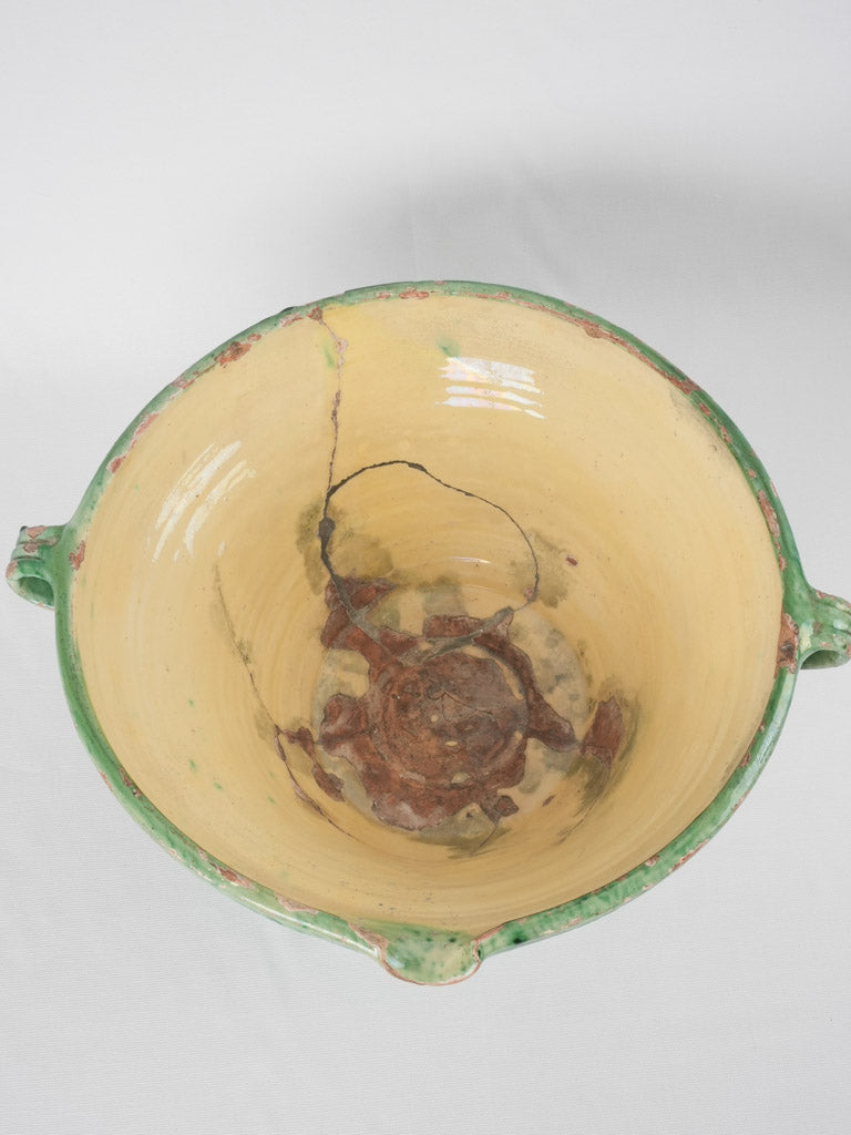 Classic decorative 1700s French Tian bowl