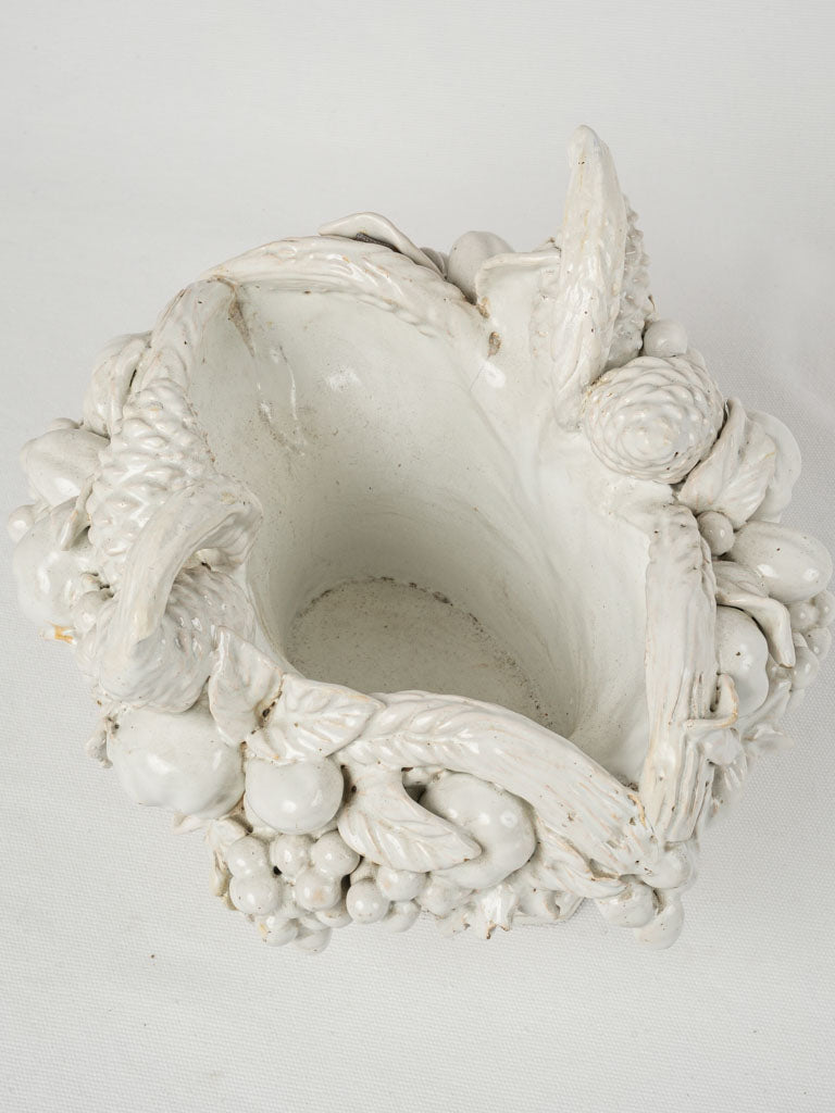 Distressed Malicorne fruit bowl