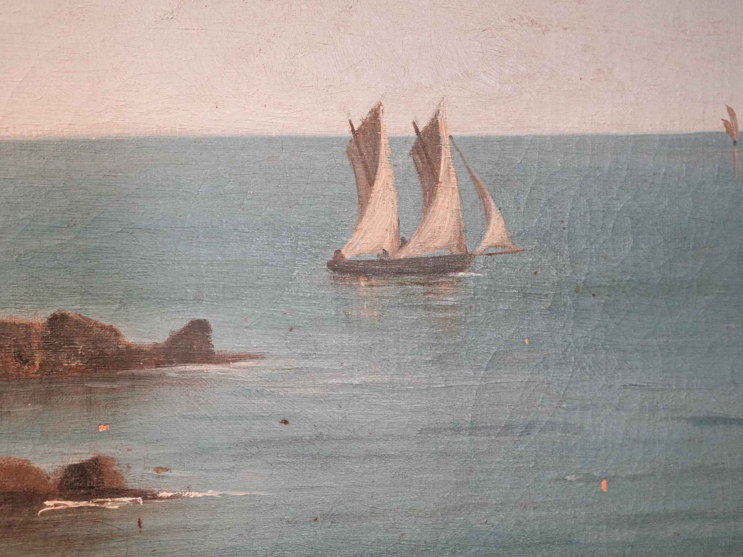 Serene marine light wall art