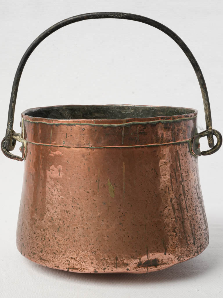 19th-century French cooking cauldron