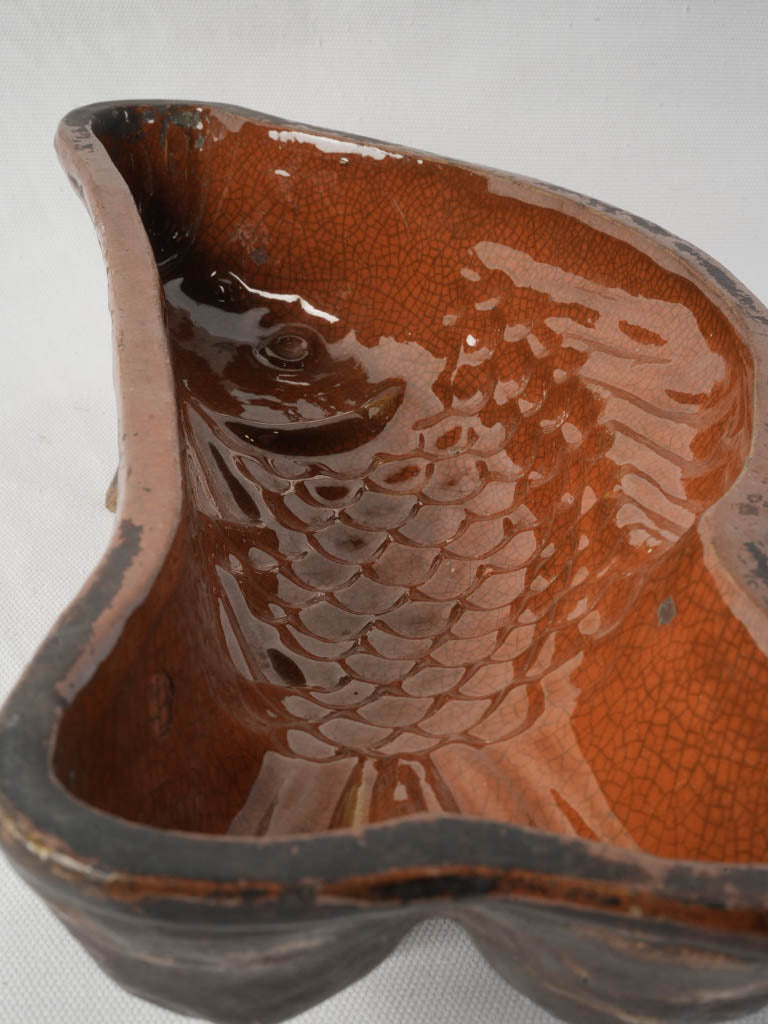 Sculptural fish mold