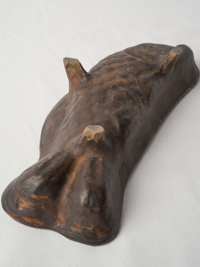 Unfinished exterior fish mold