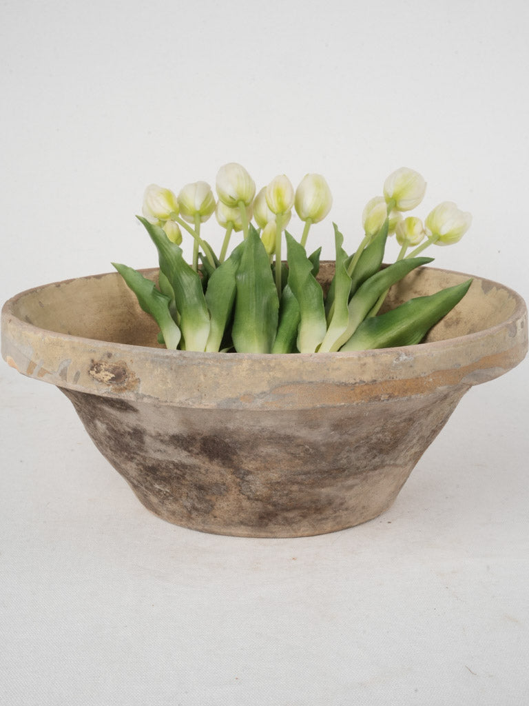 Historical Provençal antique ceramic bowl