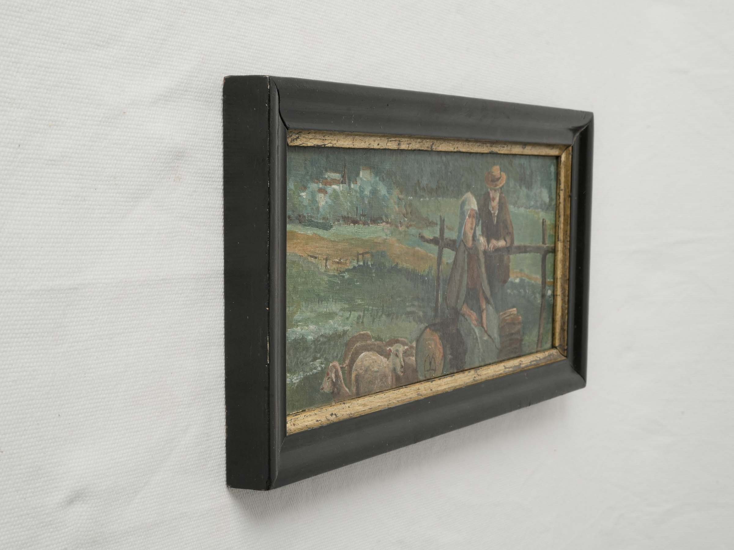 Decorative pastoral gallant scene