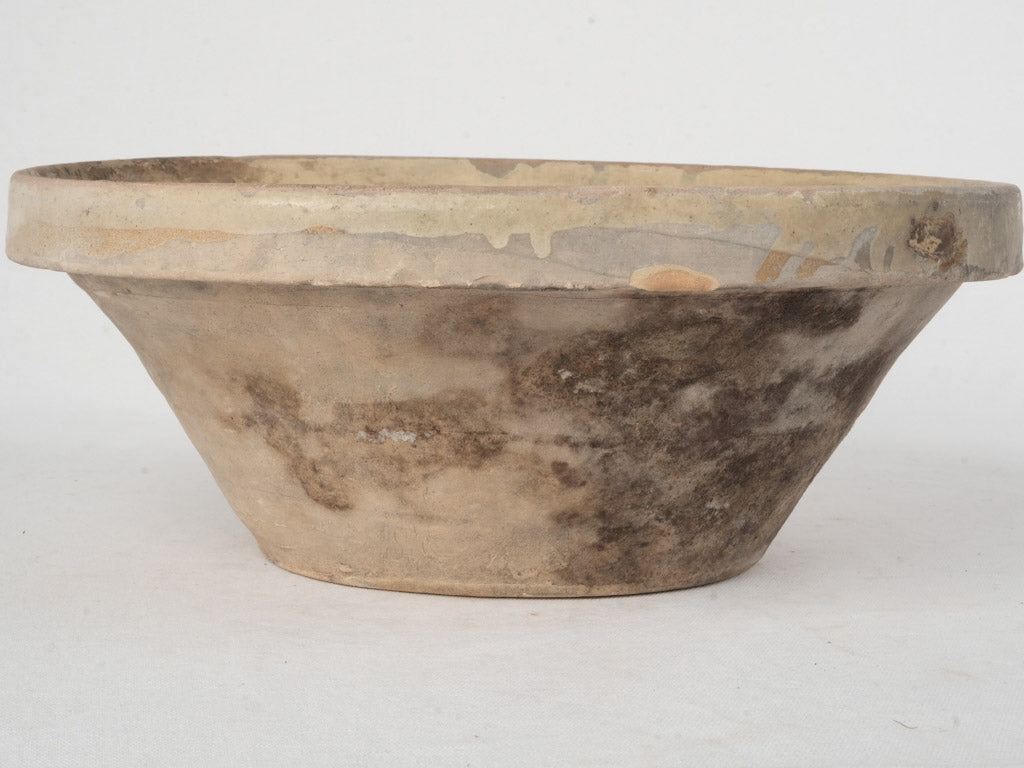 Authentic European vintage culinary bowl