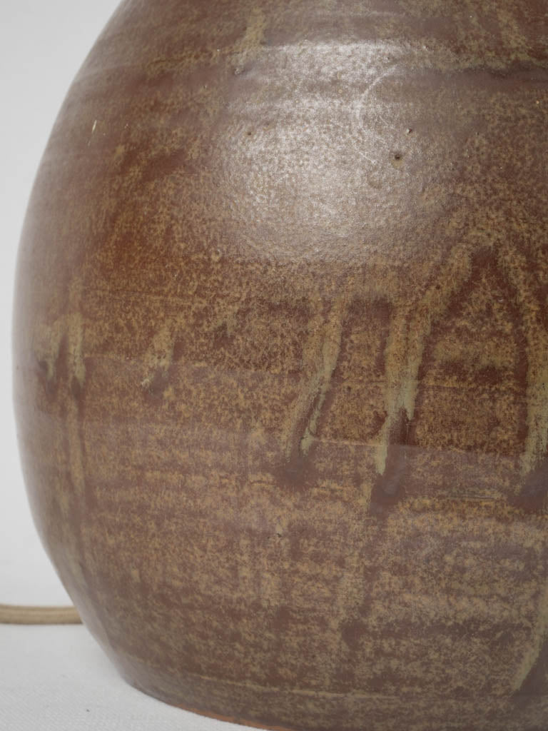 Elegant hand-painted ceramic lamp